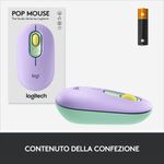 Logitech-POP-Mouse-Wireless-con-Emoji-personalizzabili-Tecnologia-SilentTouch-Precisione-e-Velocita--Design-Compatto-Bluetooth-USB