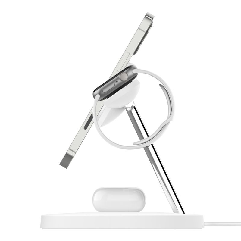 Belkin-Supporto-di-Ricarica-Wireless-Magsafe-3-in-1---Bianco