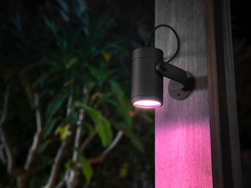 Philips-Hue-White-and-Color-ambiance-Lily-Farett-Smart-per-Esterni-Antracite-in-Alluminio-Kit-Base-Basso-voltaggio