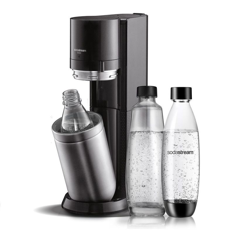 SodaStream-DUO-black-Nero-Stainless-steel