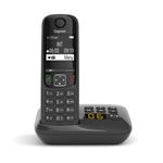 Gigaset-AS690A-Telefono-analogico-DECT-Identificatore-di-chiamata-Nero