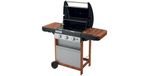 Campingaz-4-Series-Woody-LX-3-Series-Woody-LX-Barbecue-Zona-cottura-Gas-Nero-Marrone-Stainless-steel-9600-W