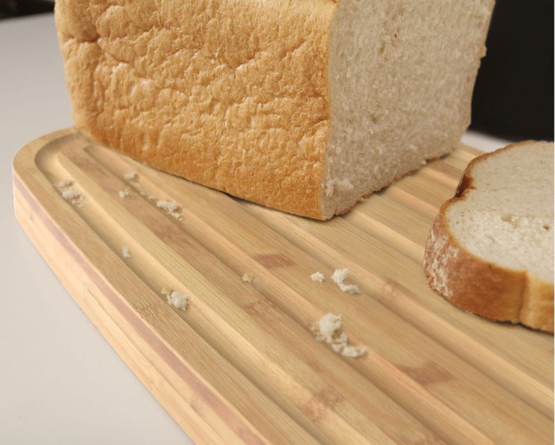 Joseph-Joseph-Bread-Bin-contenitore-per-pane-Rettangolare-Nero-Bamboo-Plastica
