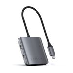 Satechi-ST-UC4PHM-hub-di-interfaccia-USB-3.2-Gen-1--3.1-Gen-1--Type-C-5000-Mbit-s-Grigio