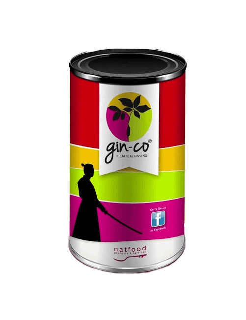 Nat Food GINSENG GINCO - Bevanda Energetica al Ginseng in Polvere