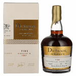 RUM DICTADOR JERARQUIA FINO 33 ANNI COLOMBIAN AGE RUM 46% VOL. CL70 LIMITED RELEASE ASTUCCIATO