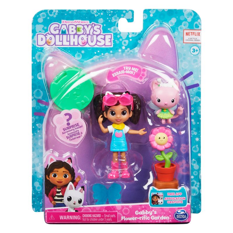 Gabby-s-Dollhouse--Mini-set-Giardino-floreale-con-Gabby-e-Gattina-Fatina-giochi-per-bambini-dai-3-anni-in-su