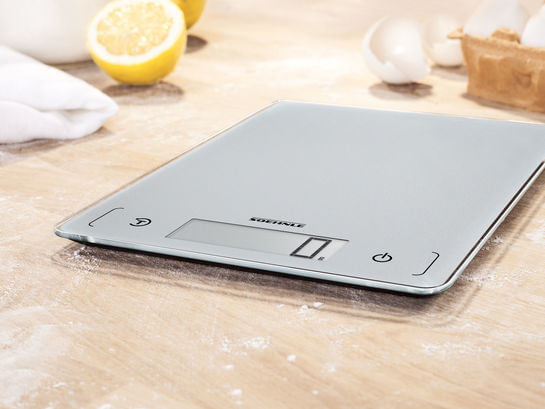 Soehnle-Page-Comfort-300-Slim-Argento-Superficie-piana-Quadrato-Bilancia-da-cucina-elettronica