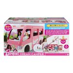 Barbie-Camper-dei-Sogni---Veicolo-con-Scivolo-e-Piscina---2-Cuccioli---7-Aree-Gioco---Alto-76-cm---60--Accessori-