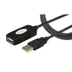 Techly Cavo Prolunga Attivo USB2.0 Hi-Speed 10m (IUSB-REP10TY)