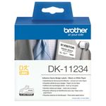 Brother-DK-11234-etichetta-per-stampante-Bianco-Etichetta-per-stampante-autoadesiva