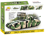 Cobi-COBI-WORLD-WAR-II----2544---1225PZ---CARRO-ARMATO-TOG-2----SUPER-HEAVY-TANK