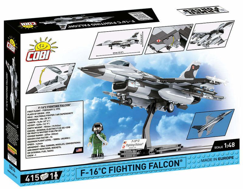 Cobi-COBI-ARMED-FORCE----5814---415PZ---F16C-FIGHTING-FALCON