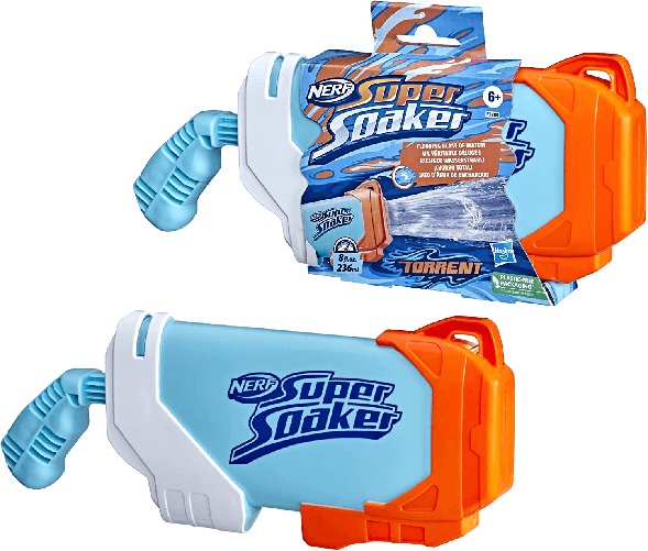 Hasbro-PISTOLA-AD-ACQUA-NERF-SUPER-SOAKER-TORRENT-CON-AZIONE-A-POMPA