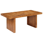 Tavolo da Pranzo 180x90x75 cm in Legno Massello di Acacia