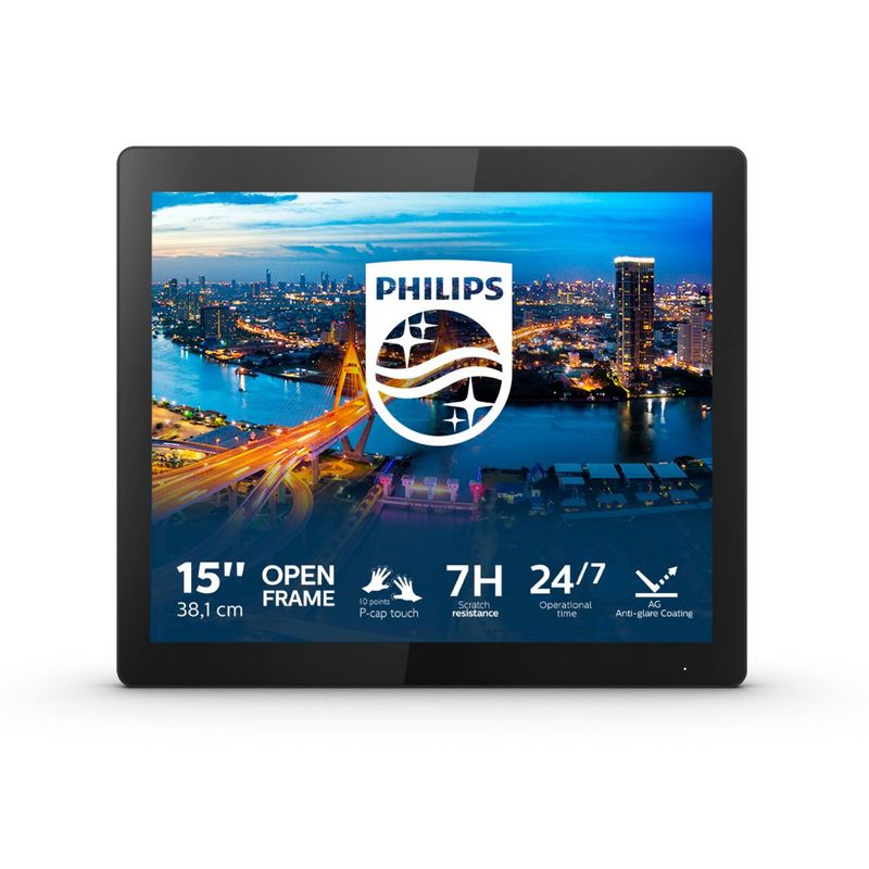 Philips-B-Line-152B1TFL-00-Monitor-PC-381-cm--15---1024-x-768-Pixel-LED-Touch-screen-Nero