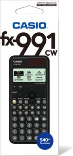 Casio-FX-991CW-calcolatrice-Tasca-Calcolatrice-scientifica-Nero