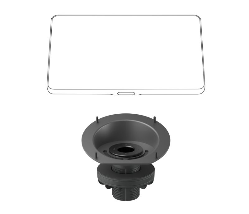Logitech-Tap-Riser-Mount-Supporto-per-alzata-Grafite
