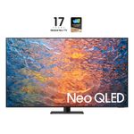 Samsung Series 9 TV QE55QN95CATXZT Neo QLED 4K, Smart TV 55" Processore Neural Quantum 4K, Dolby Atmos e OTS+, Slate Black 2023