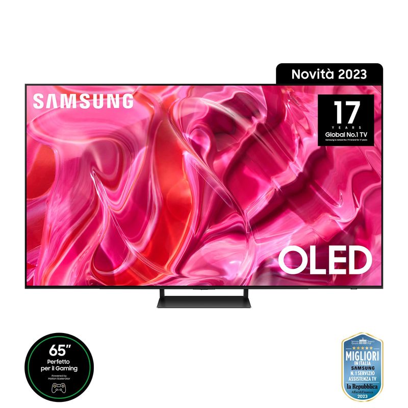 Samsung-Series-9-TV-QE65S90CATXZT-OLED-4K-Smart-TV-65--Processore-Neural-Quantum-4K-Dolby-Atmos-e-OTS-Lite