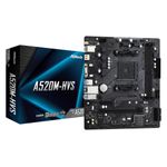 Asrock Scheda Madre Asrock A520M-HVS AM4 con Supporto DDR4