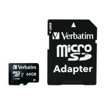 Verbatim Premium 64 GB MicroSDXC Classe 10