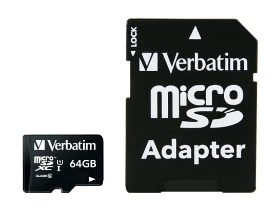 Verbatim-Premium-memoria-flash-64-GB-MicroSDXC-Classe-10