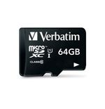 Verbatim-Premium-memoria-flash-64-GB-MicroSDXC-Classe-10