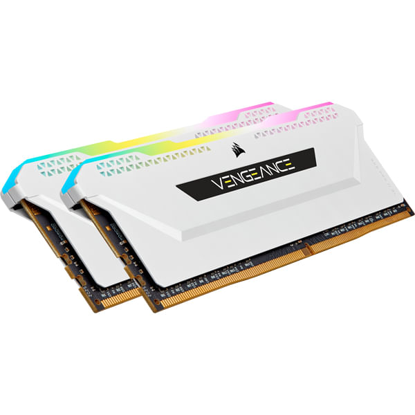 Corsair Vengeance RGB Pro CMH32GX4M2E3200C16W memoria 32 GB 2 x 16 GB DDR4 3200 MHz