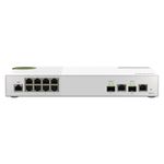 Qnap QSW-M2108-2C Switch di Rete Gestito L2 Grigio 8 Porte 2.5Gbps 2 Porte 10Gbps SFP+- NBASE-T