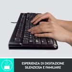 Logitech-MK120-Combo-Tastiera-e-Mouse-con-Filo-per-Windows-Mouse-Ottico-Cablato-Tastiera-di-Dimensioni-Standard-USB-Plug-and-Play-Compatibile-co