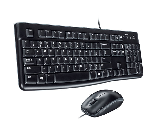 Logitech-MK120-Combo-Tastiera-e-Mouse-con-Filo-per-Windows-Mouse-Ottico-Cablato-Tastiera-di-Dimensioni-Standard-USB-Plug-and-Play-Compatibile-co