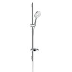 Hansgrohe Raindance Select S sistema di doccia Cromo, Bianco