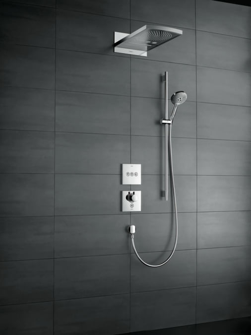 Hansgrohe-Raindance-Select-S-sistema-di-doccia-Cromo-Bianco