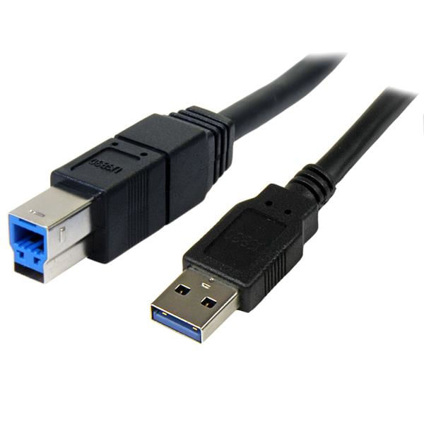 StarTech.com-Cavo-USB-3.0-SuperSpeed-3-m-A-a-B---M-M-colore-nero