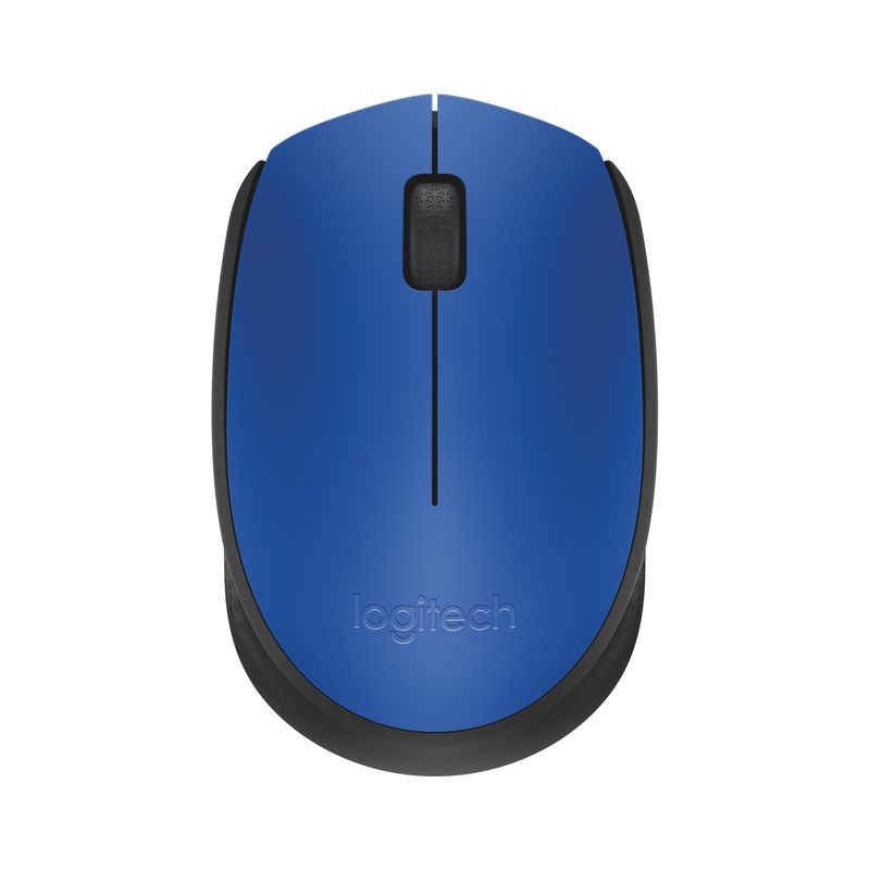 Logitech-M171-Blue-K-mouse-Ambidestro-RF-Wireless-Ottico-1000-DPI