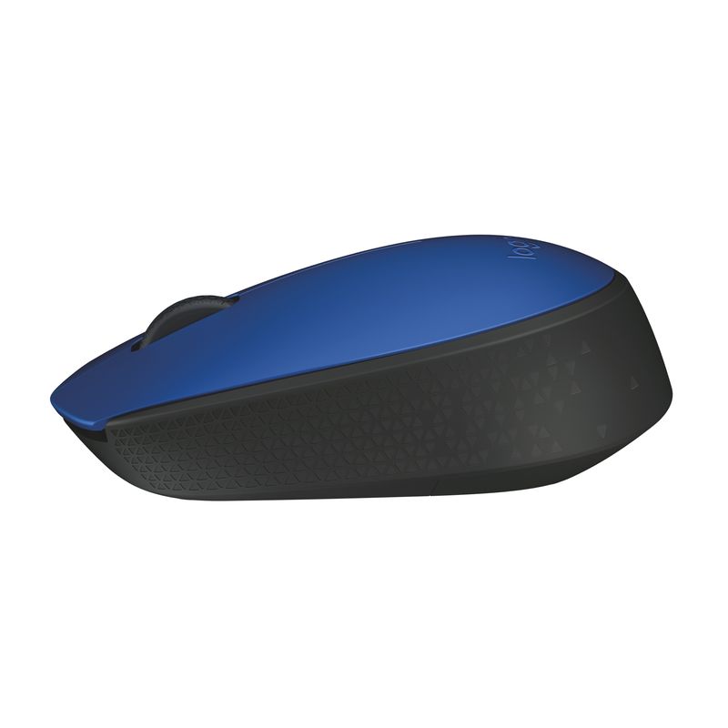 Logitech-M171-Blue-K-mouse-Ambidestro-RF-Wireless-Ottico-1000-DPI