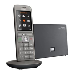 Gigaset CL690A SCB Telefono analogico/DECT Identificatore di chiamata Nero