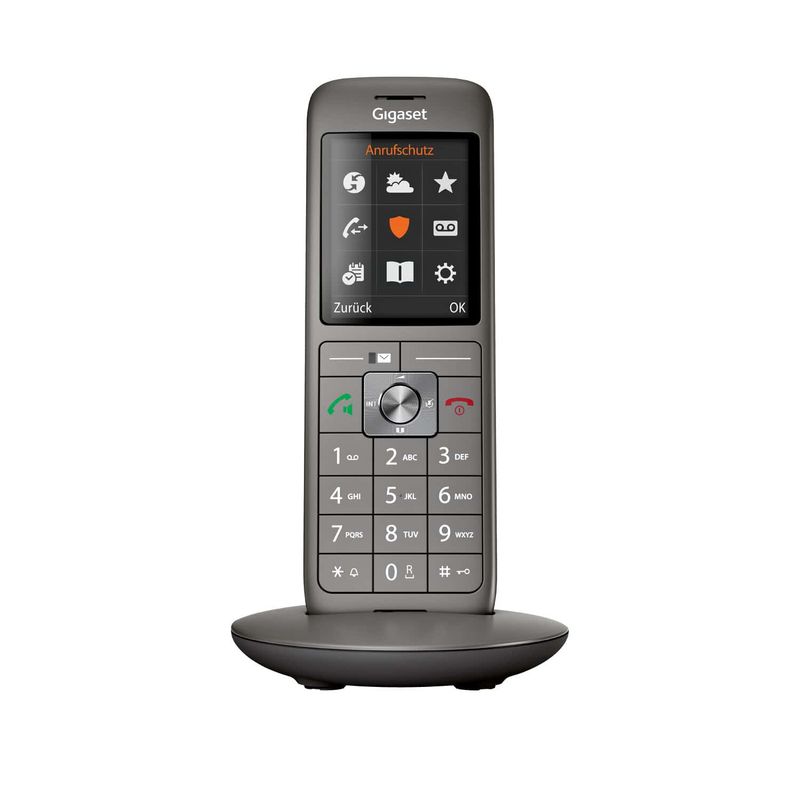 Gigaset-CL690A-SCB-Telefono-analogico-DECT-Identificatore-di-chiamata-Nero