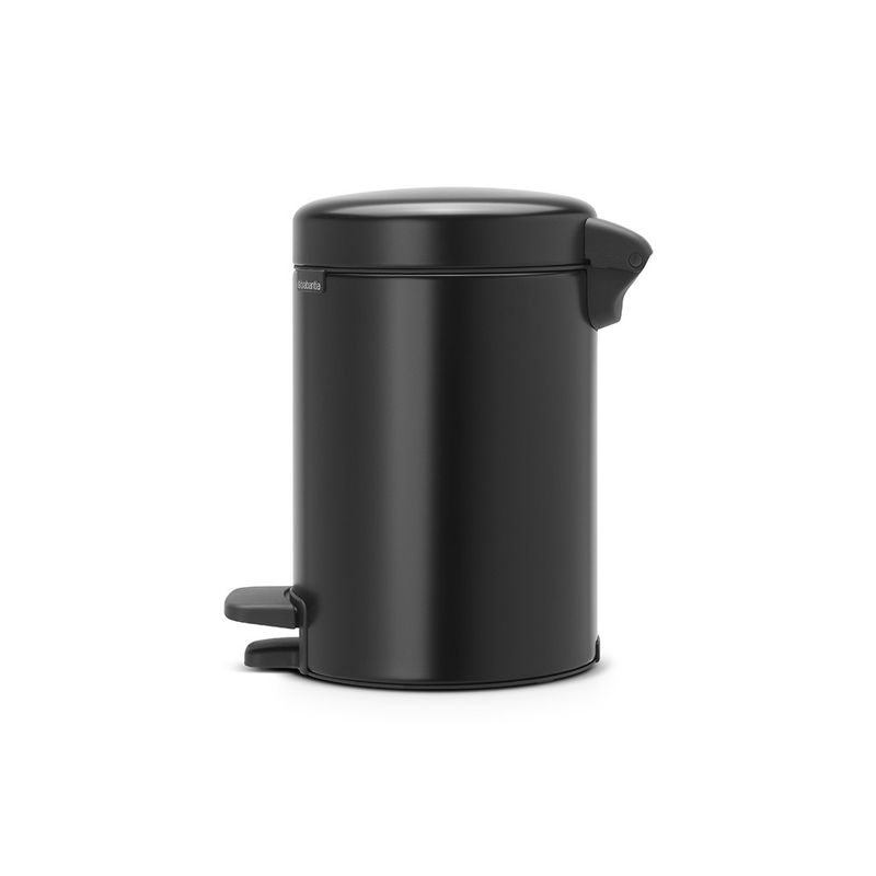 Brabantia-Pedal-Bin-newIcon-Rotondo-Nero