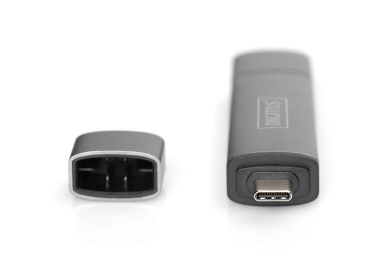 Digitus-Dual-Card-Reader-Hub-USB-C---USB-3.0-OTG