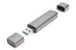 Digitus-Dual-Card-Reader-Hub-USB-C---USB-3.0-OTG