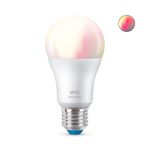 Philips WiZ Lampadina Smart Dimmerabile Luce Bianca o Colorata Attacco E27 60W Goccia