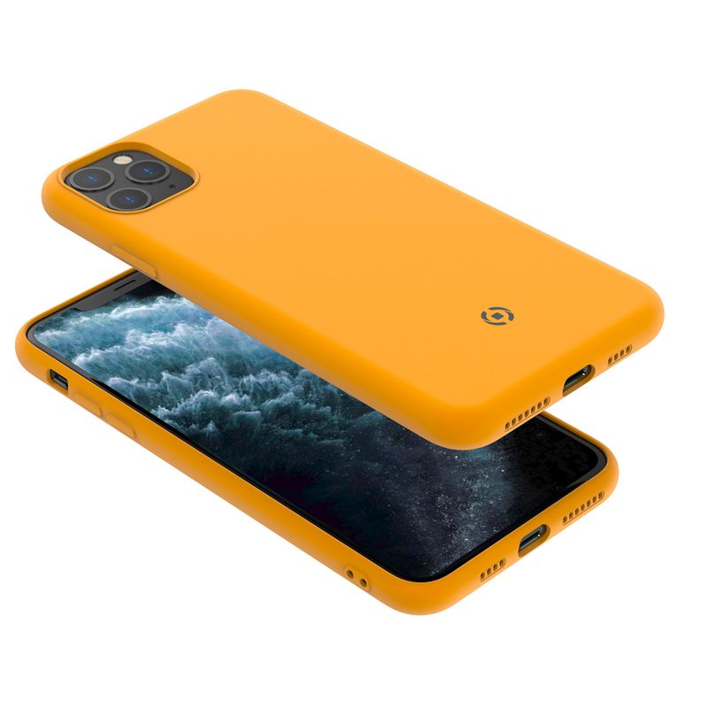 Celly-LEAF-custodia-per-cellulare-165-cm--6.5---Cover-Giallo