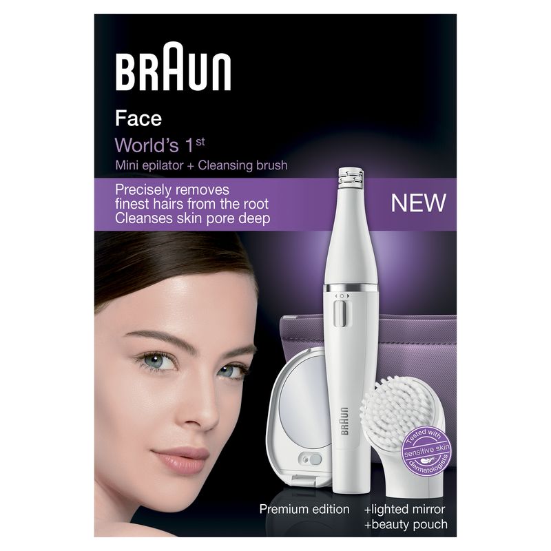 Braun-Face-830-Epilatore-Viso-E-Spazzola-Di-Pulizia-Viso