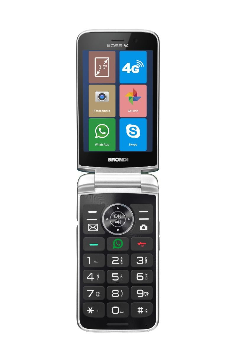 Brondi-Boss-4G-889-cm--3.5---Verde-Telefono-cellulare-basico