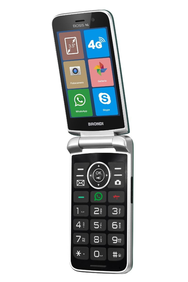 Brondi-Boss-4G-889-cm--3.5---Verde-Telefono-cellulare-basico