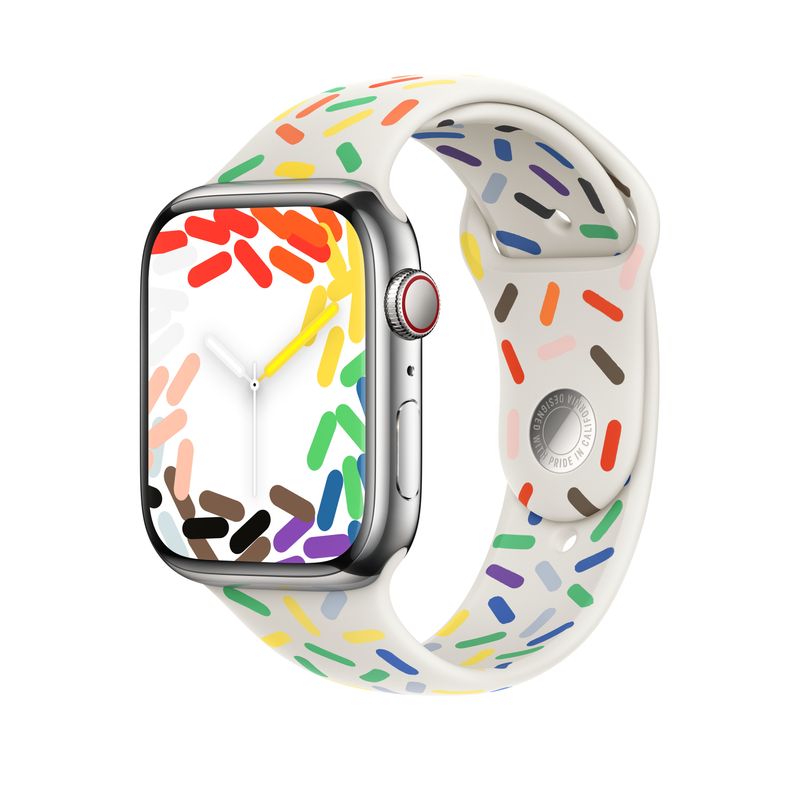 Apple-MRTP3ZM-A-accessorio-indossabile-intelligente-Band-Multicolore-Fluoroelastomero