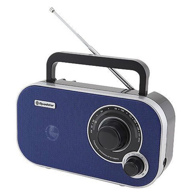 Roadstar-TRA-2235-BL-radio-Portatile-Analogico-Blu