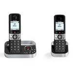 Alcatel F890 Voice Duo zwart Telefono DECT Identificatore di chiamata Nero, Argento